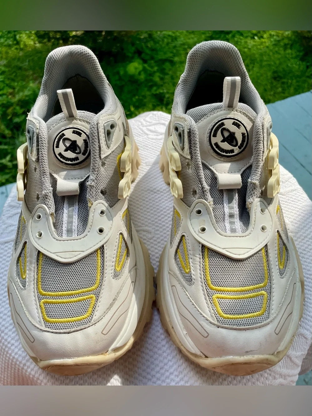 Axel Arigato Marathon R-Tic Mesh & Leather Sneakers Size 6